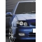 Citroen Saxo (99-03) priekšējie lukturi, eņģeļ acis, melni